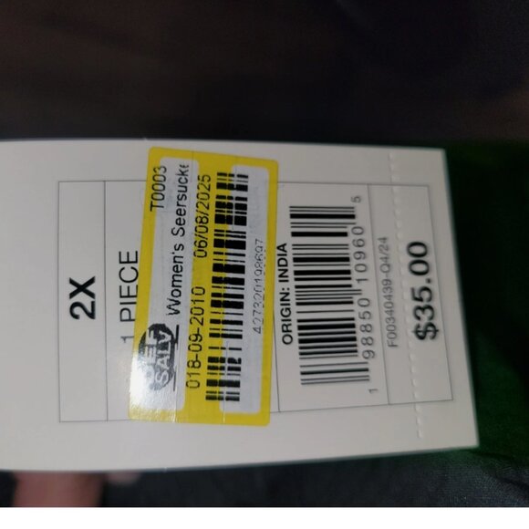 A New Day Flared Dress with Adjustible Spaghetti Straps - Plus Size! Size 2X - Picture 6 of 6